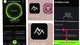LUMIRA NETWORK iyi Mining Ntigucike iyandikishe Step by step nkurujonas Stable coin
