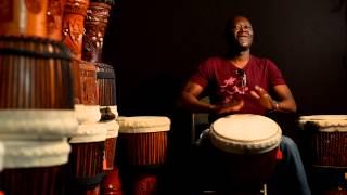 M'bemba Bangoura Plays Wula Drum #4103