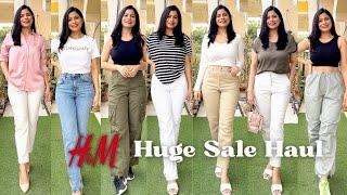 High Waist Jeans, Trousers, Shirt, Tops, Cargos l Summer H&M Must Haves l Dream Simple