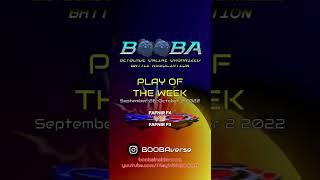 EXPLOSIVE SURPRISE  | BOOBA PotW | September 26-October 2 2022 #PlayWithBOOBA #Beyblade #PotW