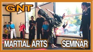 Taekwondo Kicking Seminar/Workshop | Ginger Ninja Trickster | Kicks & Flips