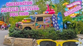 NEW Summer Festival | Full Tour at Chessington World Of Adventures (July 2024) [4K]