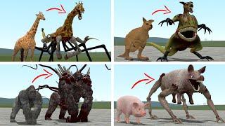 NEW ALL MUTANT ANIMALS ZOOCHOSIS FAMILY in Garry's Mod!