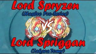 LORD SPRYZEN VS LORD SPRIGGAN (HASBRO PRO-SERIES VS TAKARA TOMY)