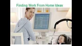 Finding Work From Home Ideas? You Need To Watch This Now