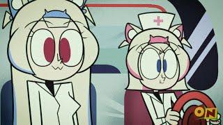 Hospital BAU-nd with Fuwamoco! (2004) || Hololive animation, Fuwamoco, Nerissa, Fubuki, Bijou