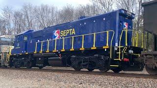 What Is SEPTA Doing In Kentucky?!  Radar Speed Checks On Fast Trains, CSX & Norfolk Southern Trains!