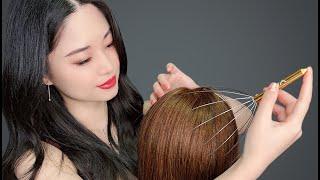 [ASMR] Realistic Scalp and Head Massage for Sleep