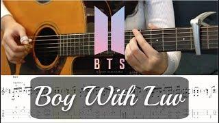 "Boy With Luv" Fingerstyle Guitar TABS (BTS ft. Halsey) - Josephine Alexandra