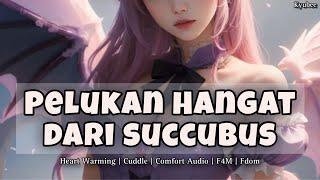 Pelukan Hangat Succubus | ASMR Roleplay Succubus Girlfriend | Comfort | Heart Warming | Cuddle | F4M