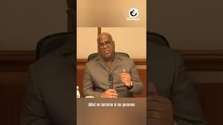 Félix Tshisekedi a répondu à la question d’un potentiel dialogue politique en #RDC.