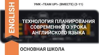 ТЕХНОЛОГИЯ ПЛАНИРОВАНИЯ СОВРЕМЕННОГО УРОКА АНГЛИЙСКОГО ЯЗЫКА