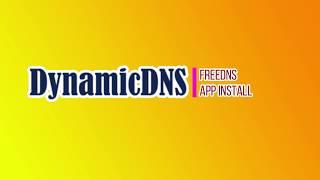 DynamicDNS - FreeDNS install