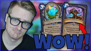 EVOLVE SHAMAN is BACK AGAIN? Lightning Bloom STILL NUTS | Scholomance Academy | Wild Hearthstone