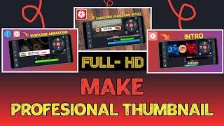 How To Make A Thumbnail For Youtube Videos 2021 | Youtube Thumbnail Design In Pixellab