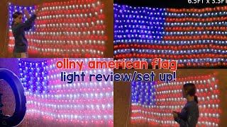 Ollny American Flag Light Review | Chloe Renee