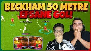 BECKHAM 50 METRE İNANILMAZ GOL! KAFACI RONALDOLU CEZA SAHASI CHALLENGE! eFootball Mobile 2024