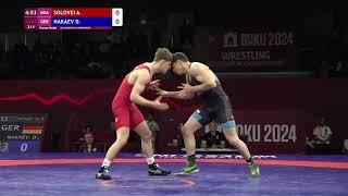 18 GR 82kg BM • Alexandru SOLOVEI (MDA) - Deni NAKAEV (GER)