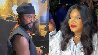 TOYIN ABRAHAM & HER HUSBAND AT LASABI MOVIE PREMIERE PRODUCED BY LATEEF ADEDIMEJI & MO’BIMPE