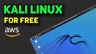 Kali Linux in the Cloud for FREE (aws)