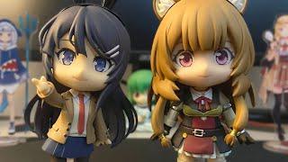 Mai Sakurajima & Raphtalia Nendoroids