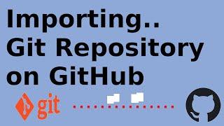 How to import git repository to GitHub from local using command line | Import git repo on GitHub