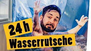 24 Stunden Wasserrutschen Challenge || Das schaffst du nie!