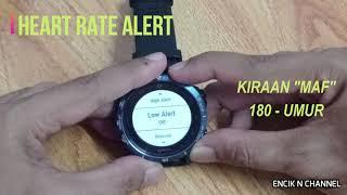 TUTORIAL JAM GARMIN | HEART RATE ALERT | METRONOME | AUTO PAUSE