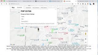 Tutorial : Change Google Map Marker Dynamically