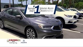 Crown Acura is Tampa Bay's #1 Volume Acura Dealership