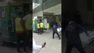 Bangalore Manipal hospital  kmtc ambulance Hanif driver 