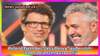 Roland Trettl bei Let's Dance außer sich Hab so die Schnauze voll!