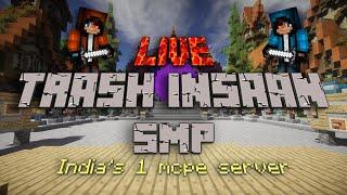 TRASH MCPE !! PUBLIC MCPE SERVER IN INDIA