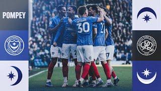 THREE IN A ROW  | Pompey v QPR | Highlights