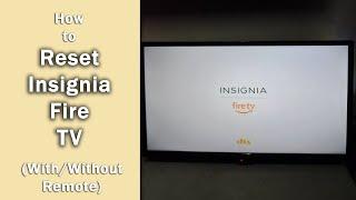 [Insignia Fire TV] How to Factory Reset (Without Remote) | Use Android Recovery Menu