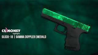 CS:GO | Glock-18 - Gamma Doppler Emerald