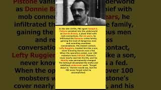 Donnie Brasco - The FBI Agent Who Infiltrated The Mafia!