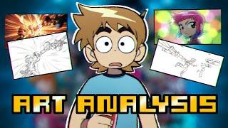 Scott Pilgrim Takes Off's art style is AWESOME | Art Analysis