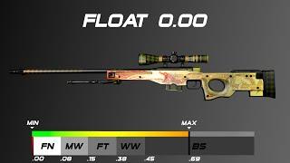 CSGO AWP | Dragon Lore - Skin wear/float