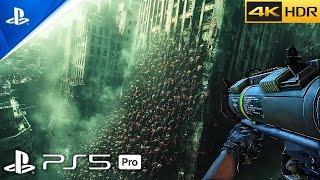 TOKYO ZOMBIE RUSH (PS5 PRO) Realistic ULTRA Graphics (4K 60FPS HDR) World War Z