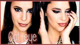 Cat eye with eyeliner makeup tutorial | Silvia Quiros Makeup