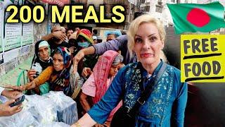 We Fed 200 Hungry People | Dhaka Bangladesh | Iftar Ramadan 