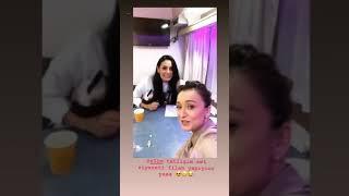 Özlem Yılmaz başak daşman Azize dizi set