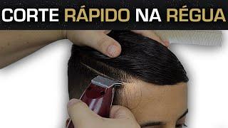 Degradê Masculino Corte Na Régua  Passo a Passo