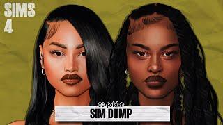 Urban Sim Dump 233  + CC Folder & Sims Download | Sims 4 Create a Sim