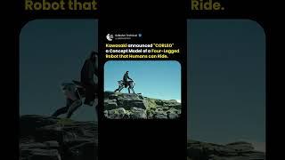 Kawasaki Introduces CORLEO: The Robotic Horse of the Future 