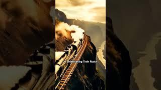 A breathtaking train route #trains #viralvideo #trendingshorts #shorts #trainvideo #trainspotting