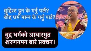 बुद्दलाई हामीले कसरी बुझ्ने? बुद्दिस्ट हुन के गर्नु पर्छ? शरणगमनको अर्थ ।