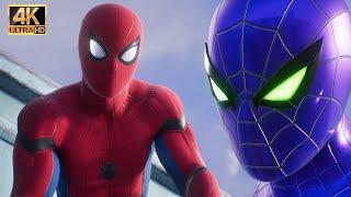 Spider-Man & The Prowler Fighting Hunters (NG+) - Marvel’s Spider-Man 2 PS5 Pro Gameplay (4K60FPS)