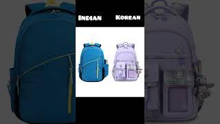 Indian v/s Korean Bags, viral, least collection,college bag's, #trendingbags shopperbag #bagsonline